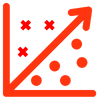 scatter plot icon